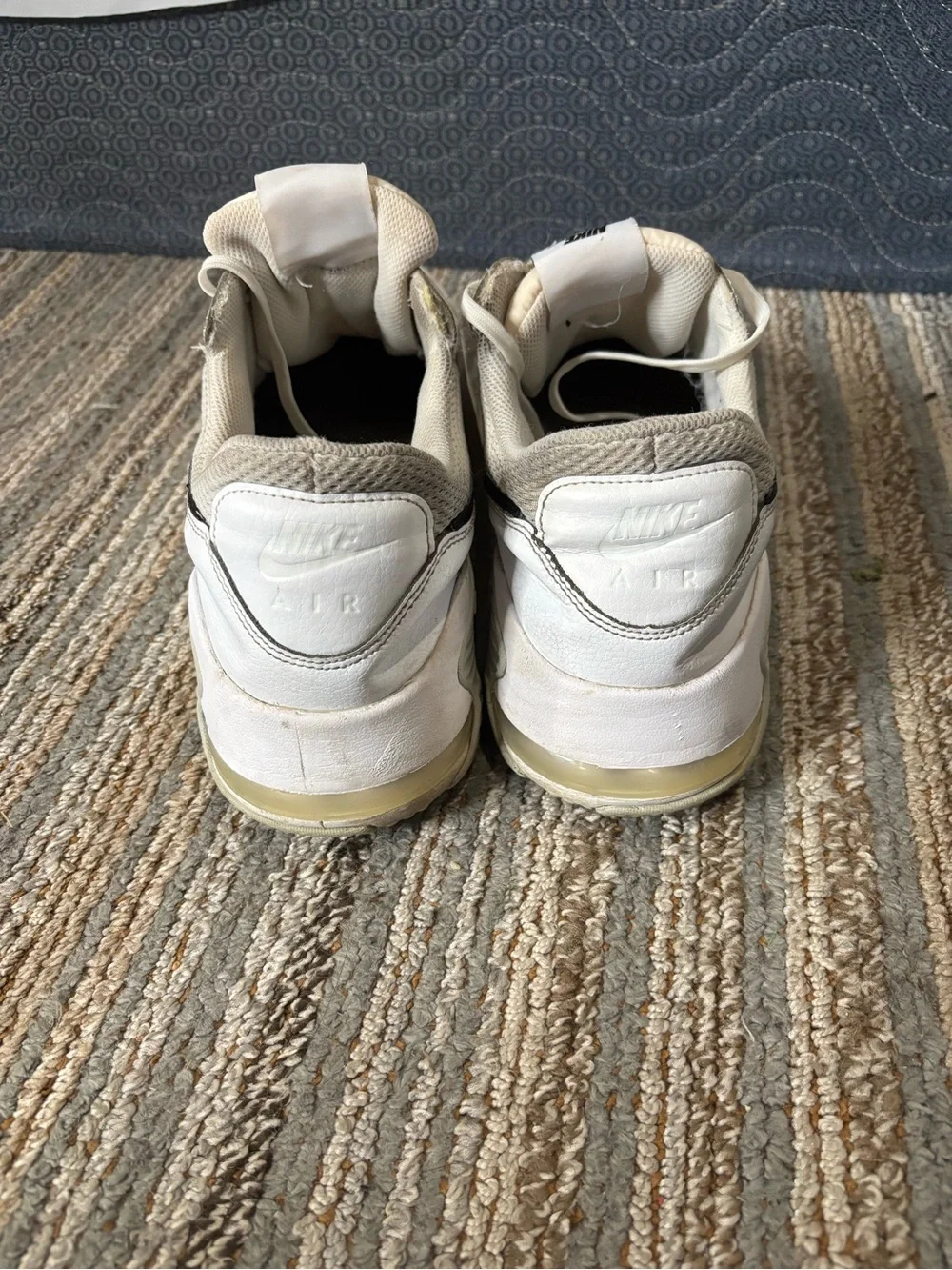 Nike Air Men's White/Beige Athletic Sneakers